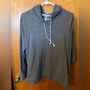 Lightweight gray sweatshirt